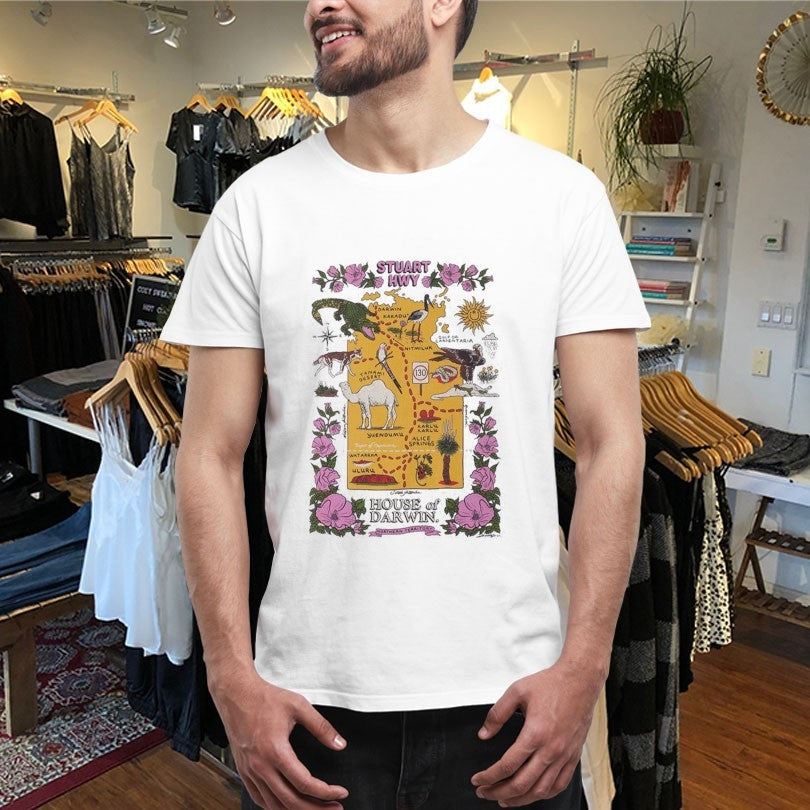 Official House Of Darwin Stuart Highway Semi Shirts