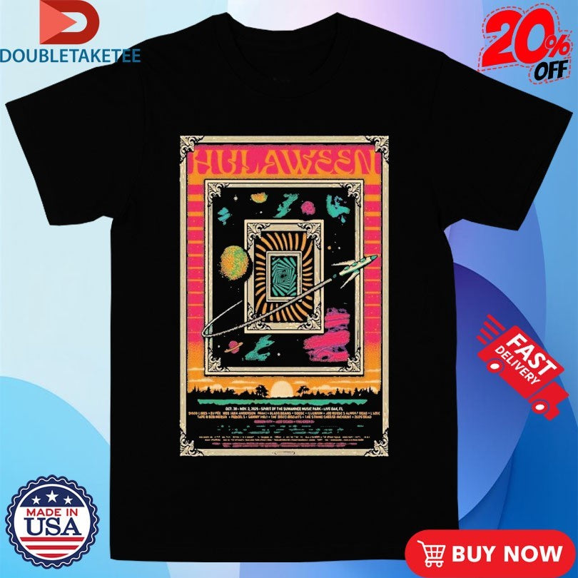 Official Hulaween At Spirit Of The Suwannee Music Park In Live Oak Florida On October 30 And November 02 2025 Shirts