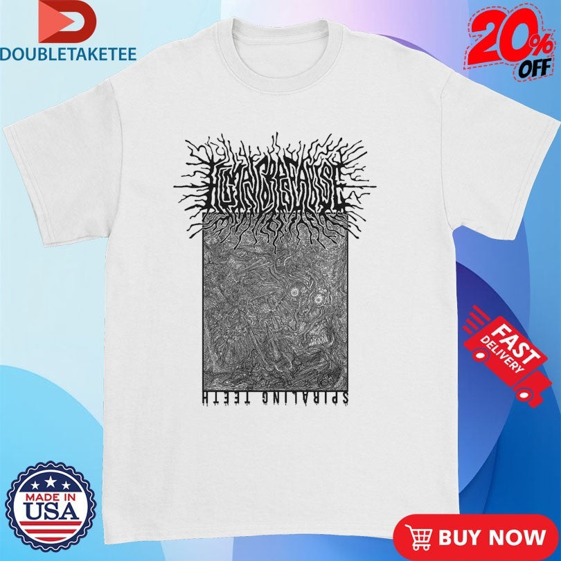 Official Human Corpse Abuse Spiraling Teeth Shirts