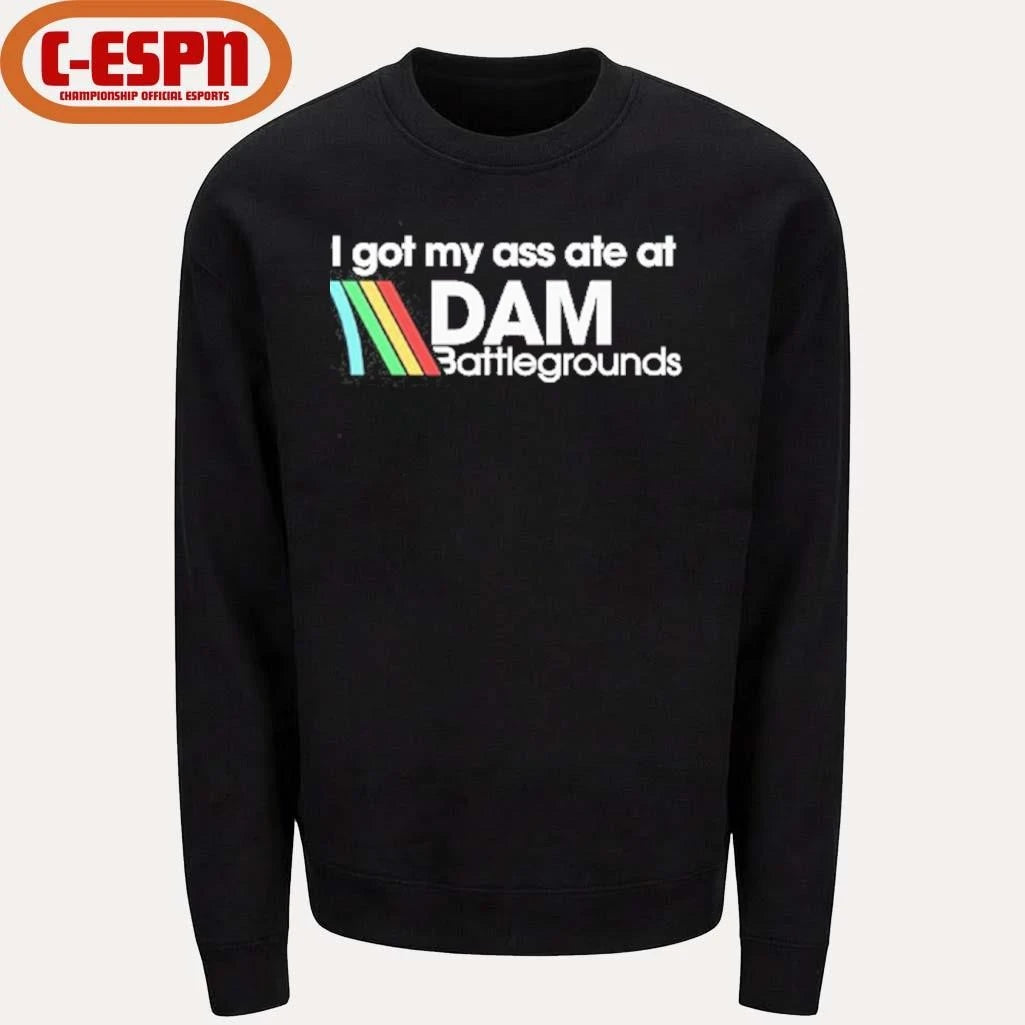 Official I Got My Ass Ate At DAM Battlegrounds Arc Raiders Shirt