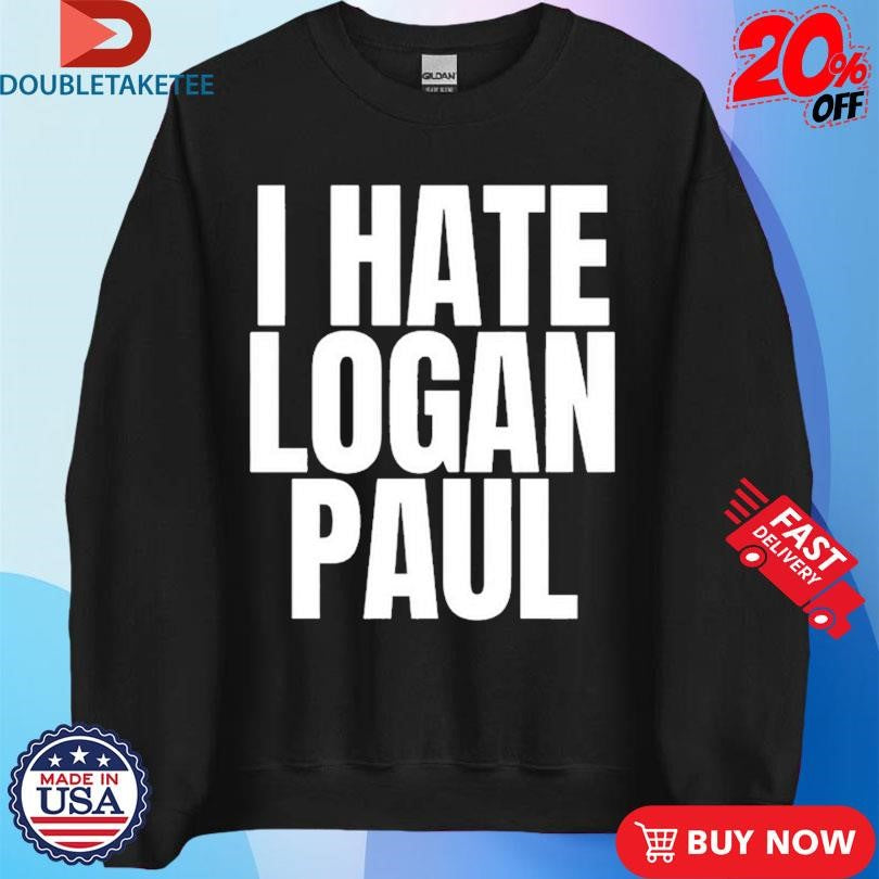 Official I Hate Logan Paul Shirts