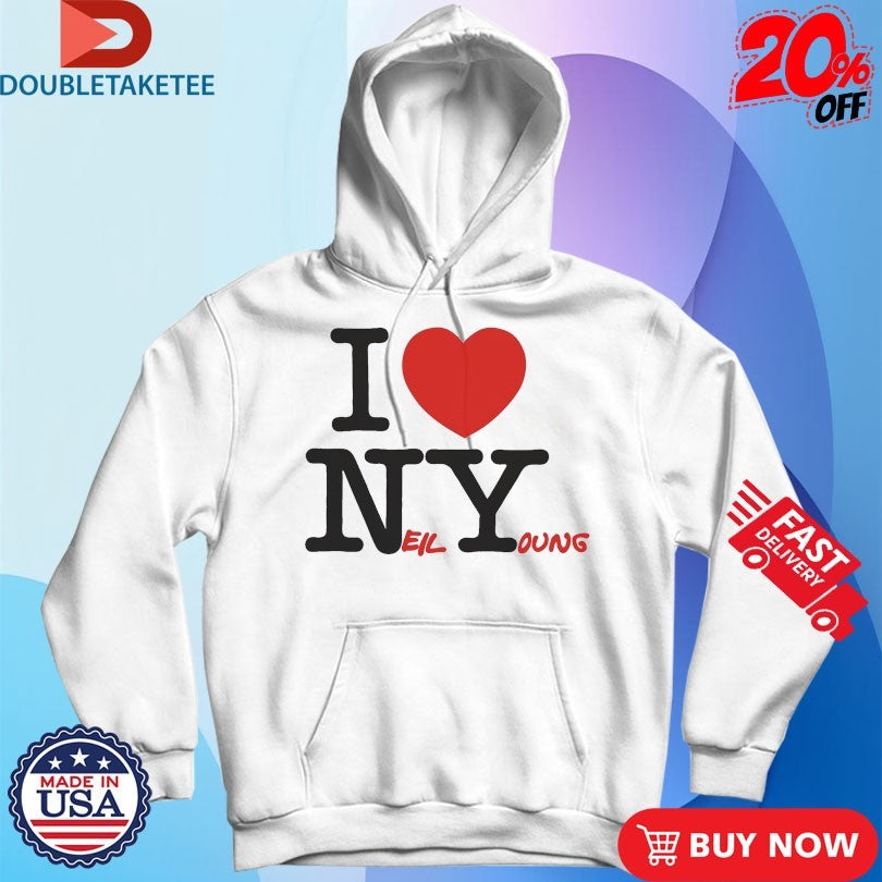Official I Love Neil Young Shirts