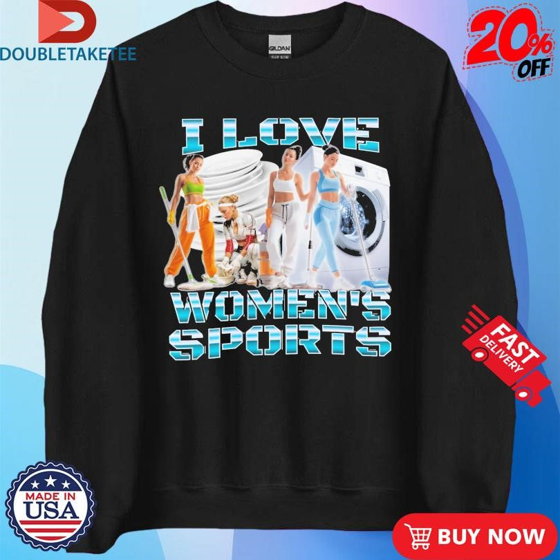Official I Love Women’s Sports Shirts