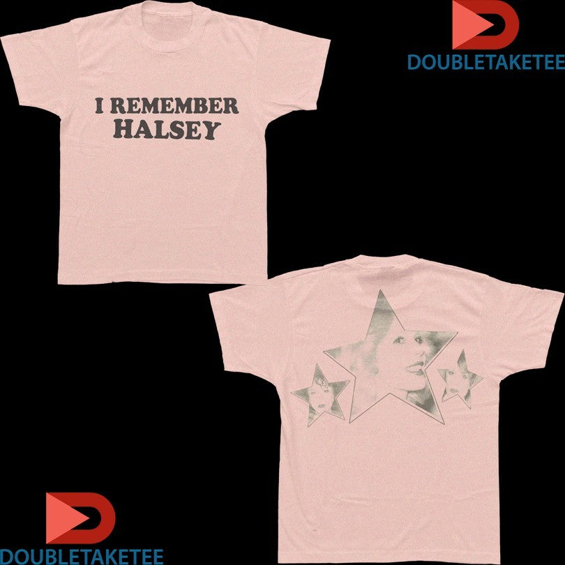 Official I Remember Halsey Stars Shirts