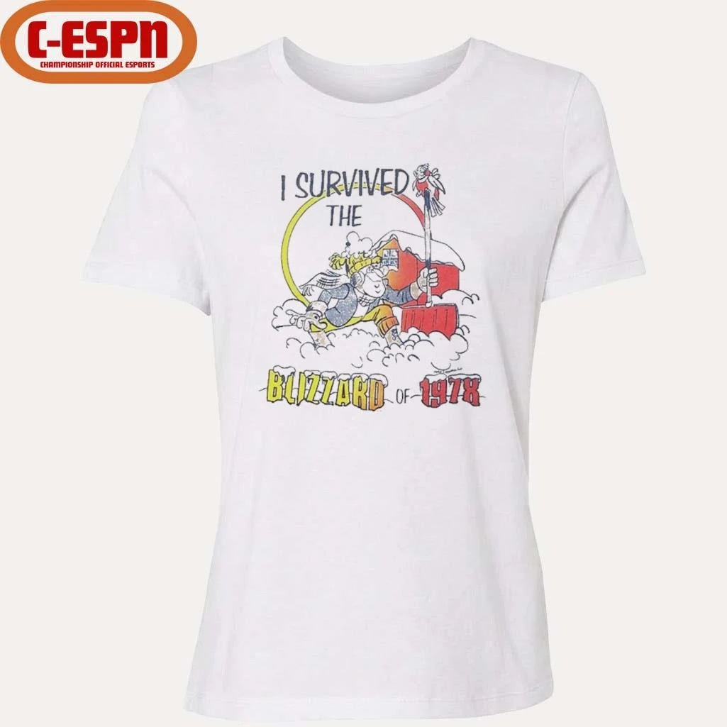 Official I Survived the the Blizzard of 1978 T-shirt