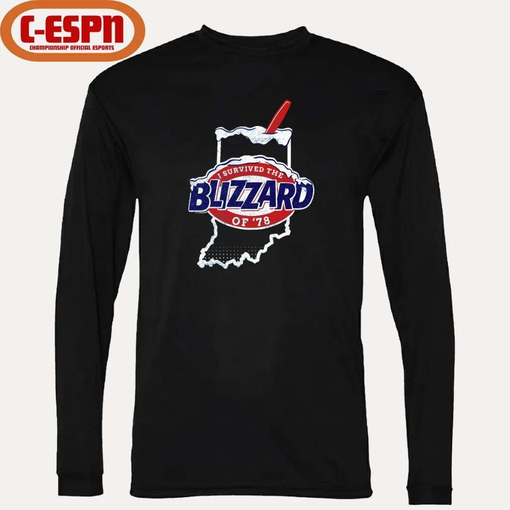 Official I Survived the the Blizzard of ’78 Snow T-shirt