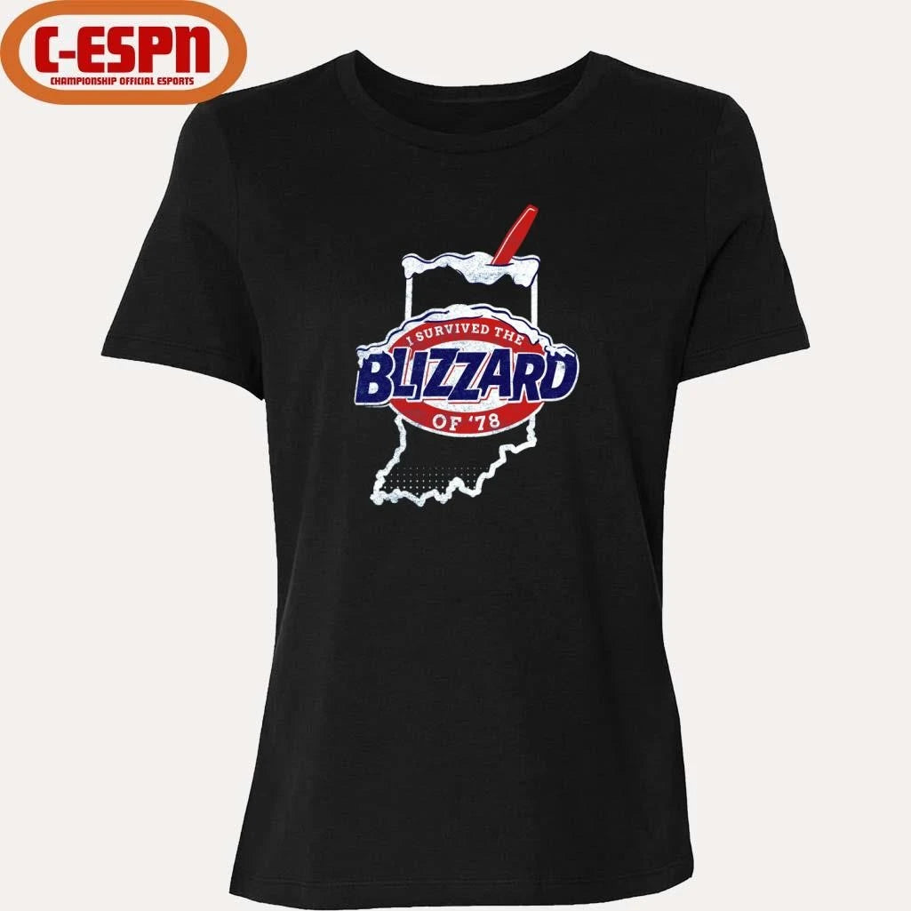 Official I Survived the the Blizzard of ’78 Snow T-shirt