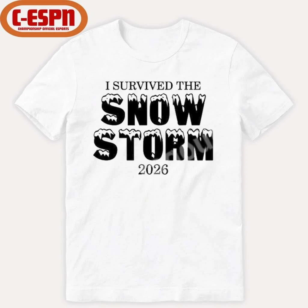 Official I Survived the the snow Storm 2026 Shirt