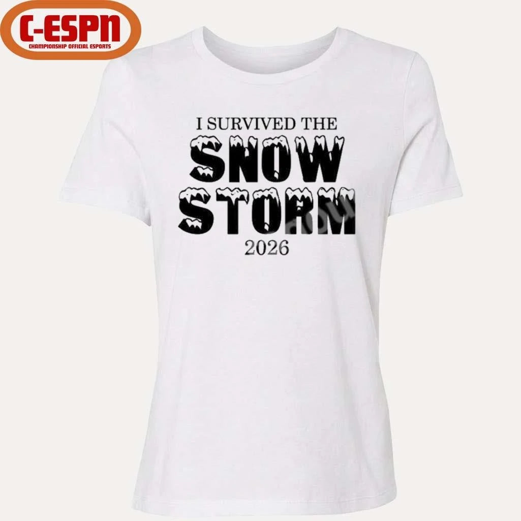 Official I Survived the the snow Storm 2026 Shirt