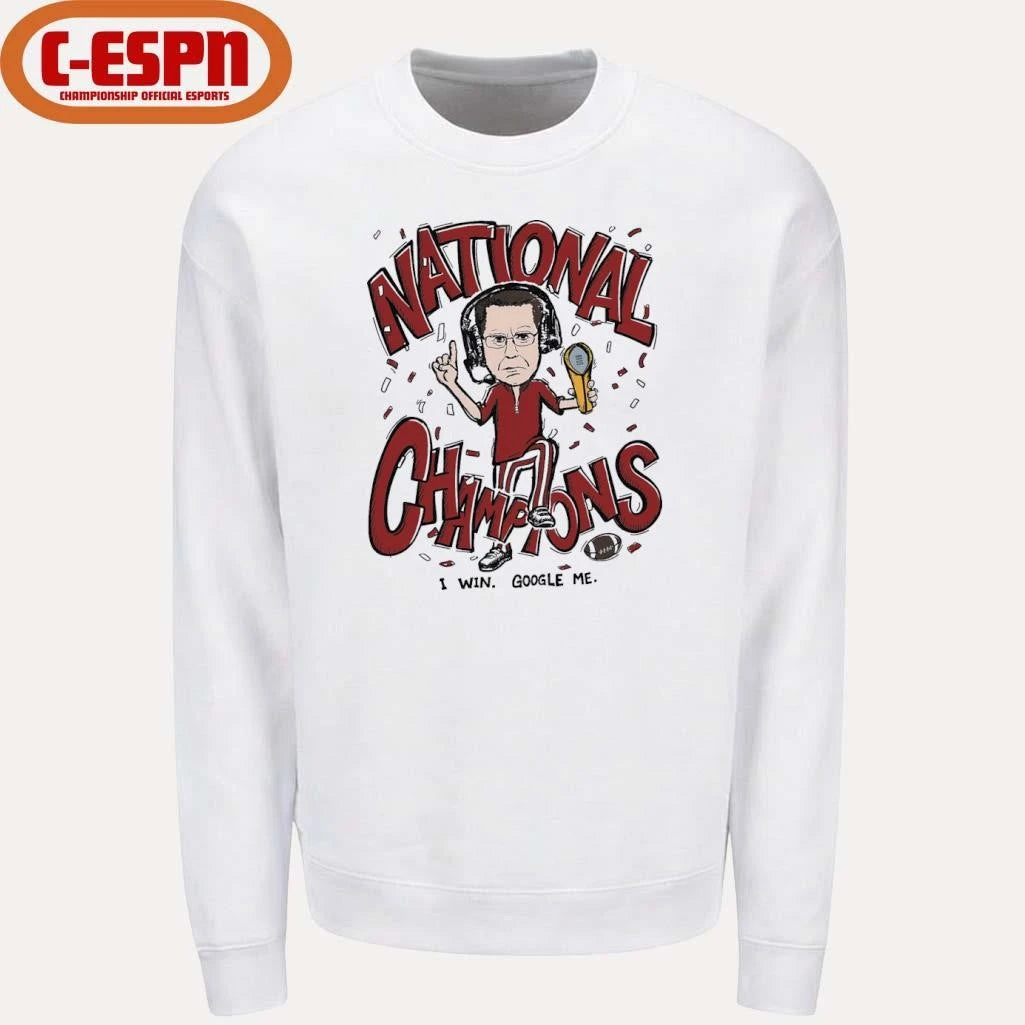 Official IU Football Curt Cignetti Coach National Champions T-Shirt