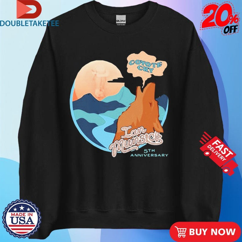 Official Ian Munsick Coyote Cry 5th Anniversary Shirts