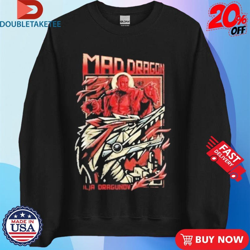 Official Ilja Dragunov Moscow Mad Dragon Shirts