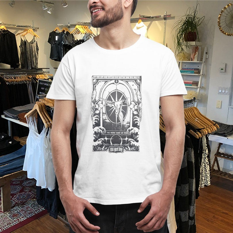 Official I’ll Get By Let The Waves Garry My Wings Shirts