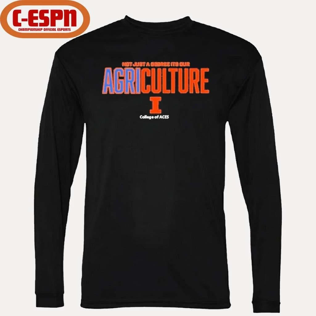 Official Illinois College of ACES AgriCULTURE Shirt