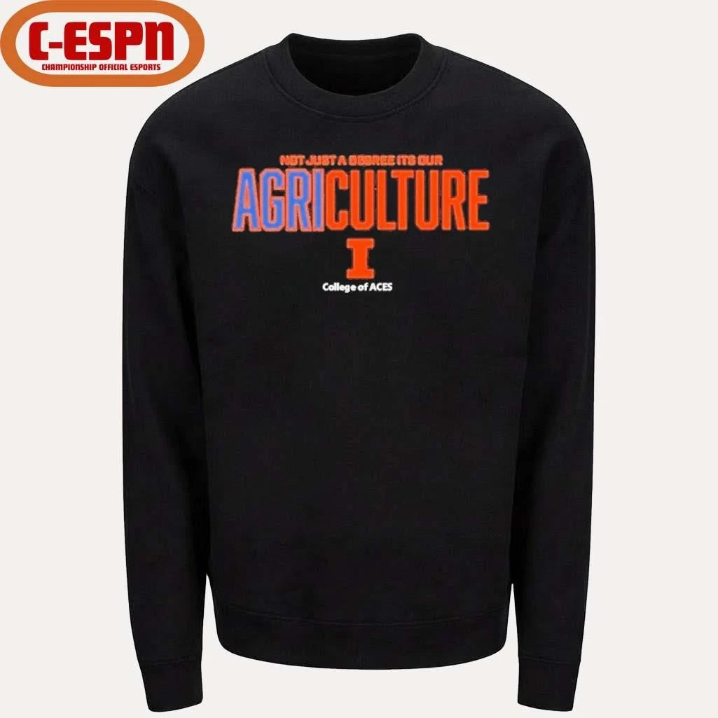 Official Illinois College of ACES AgriCULTURE Shirt