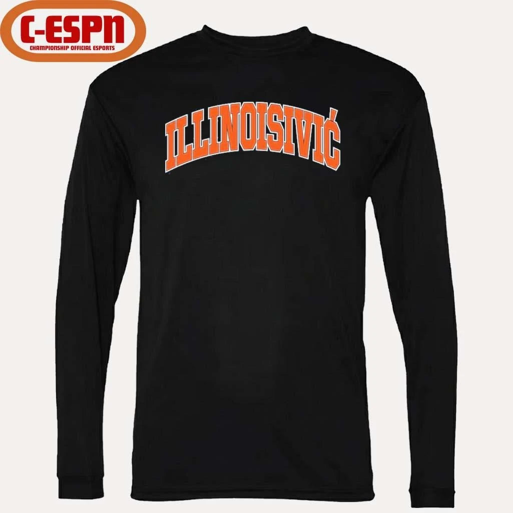 Official Illinois Fighting Illini Balkan Ball Shirt