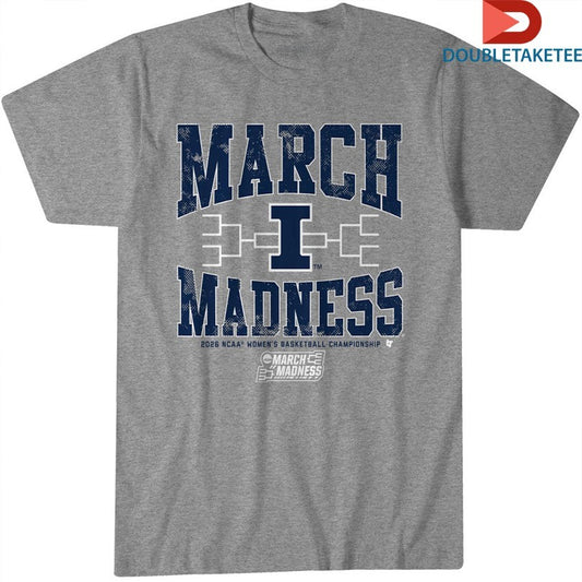 Official Illinois Fighting Illini NCAA Women’s Basketball Champions 2026 March Madness Shirts