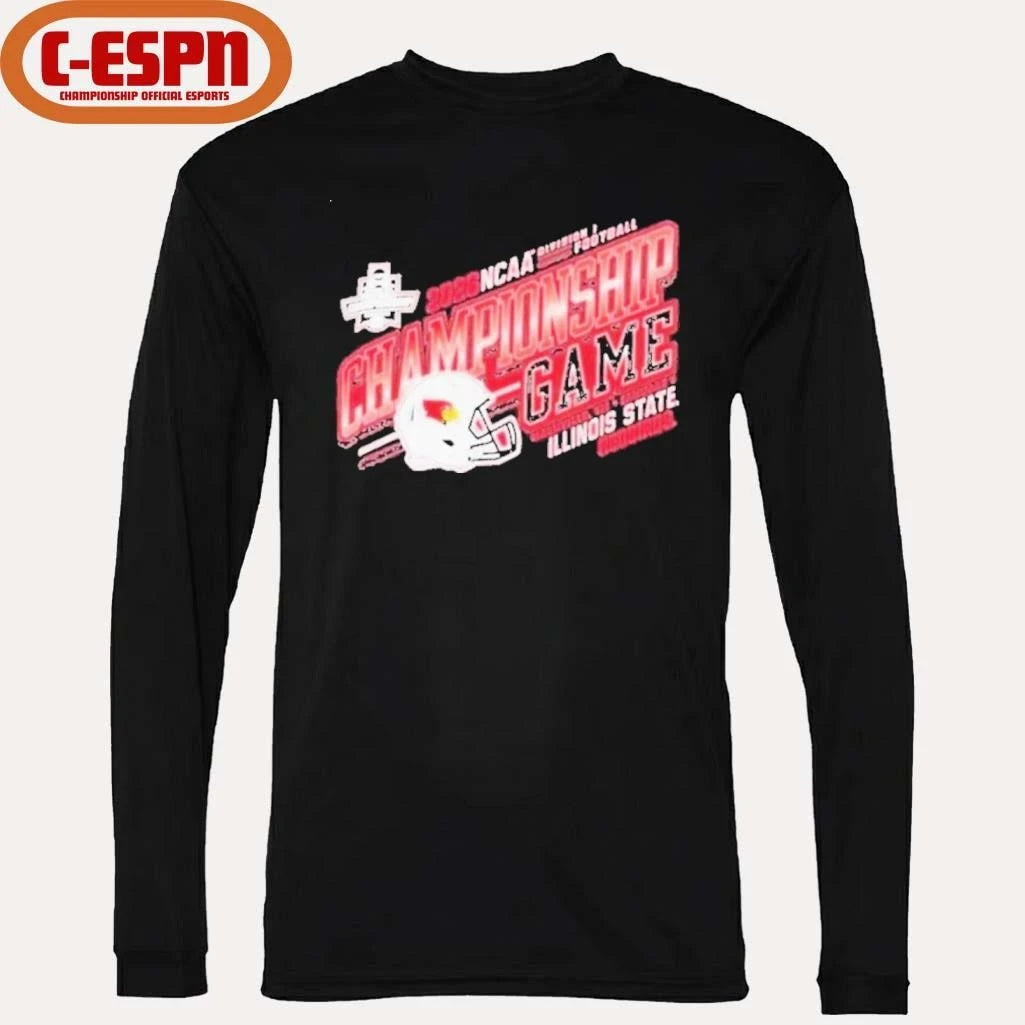 Official Illinois State Football FCS DI Championship Shirt