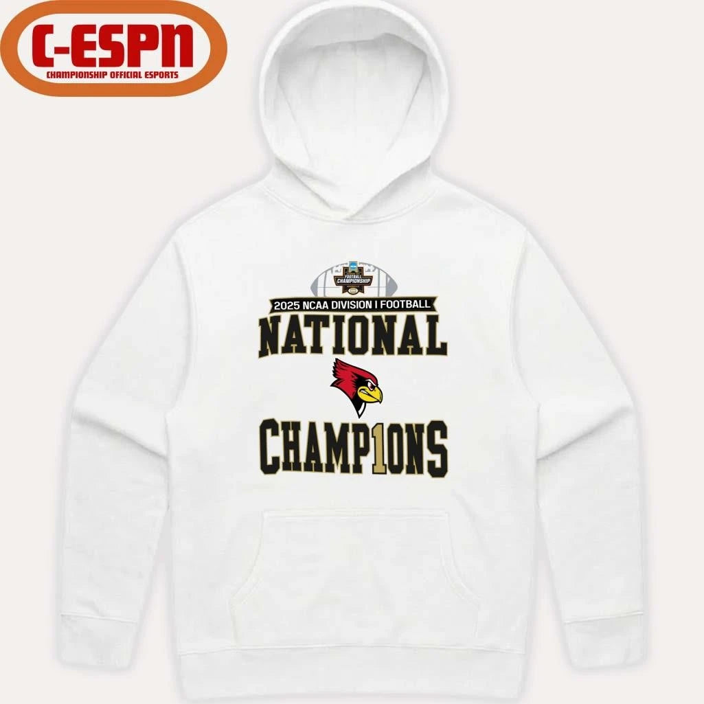 Official Illinois State NCAA DI Football National Champions T-Shirt