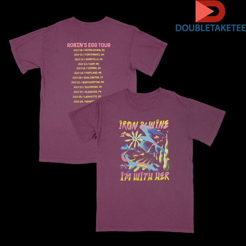 Official I’m With Her Robin’s Egg Tour 2026 Dates Shirts
