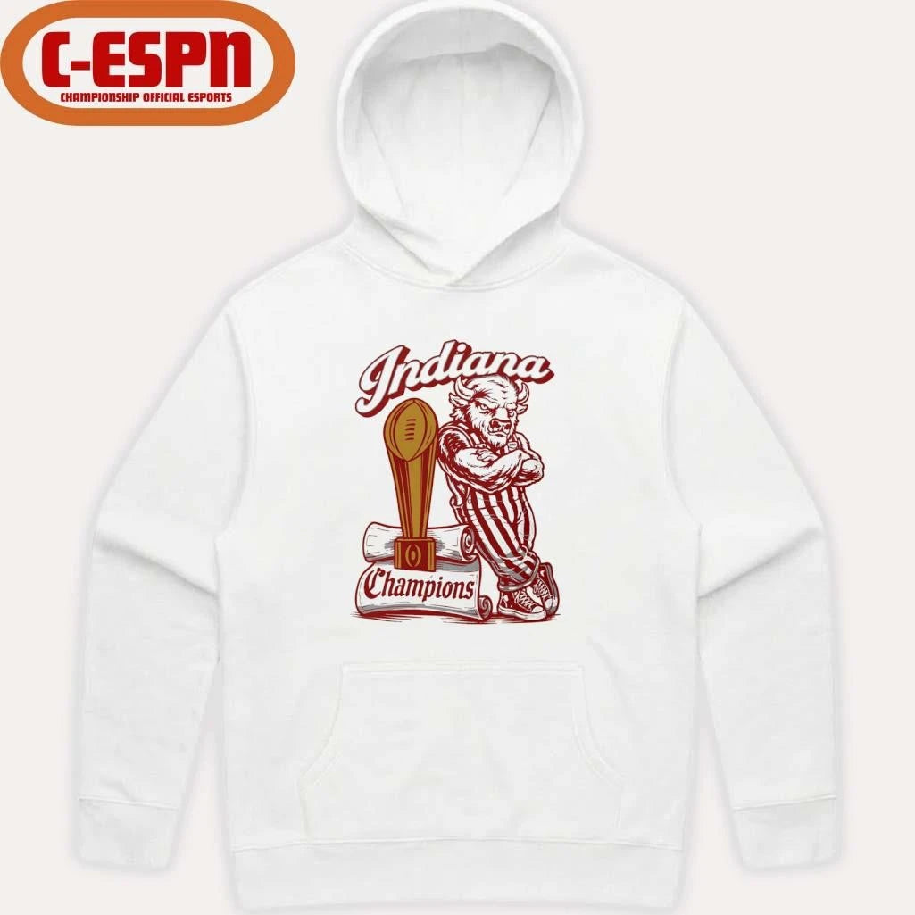 Official Indiana Bison National Champions Trophy shirt