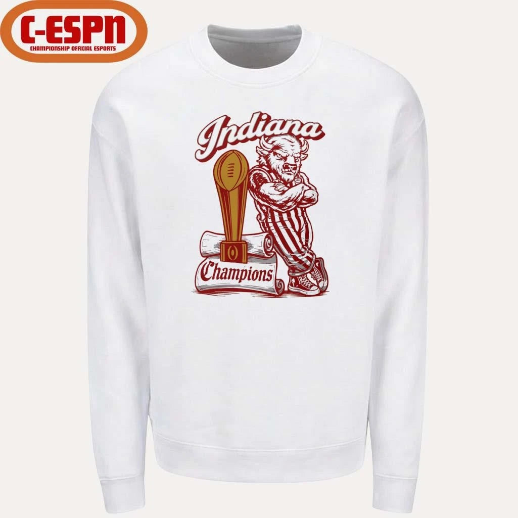 Official Indiana Bison National Champions Trophy shirt