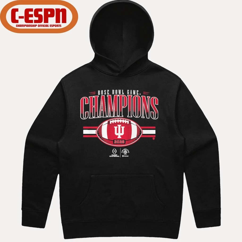 Official Indiana Football CFP Rose Bowl Champions Shirt
