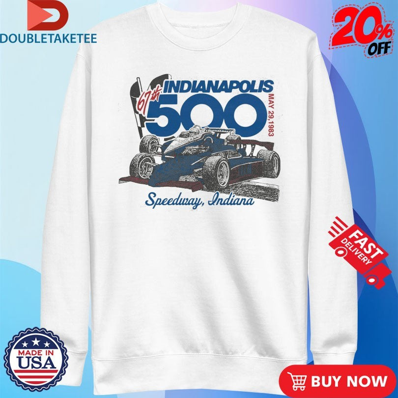 Official Indianapolis 500 Speedway Motor Speedway 67th 1983 Indy Shirts