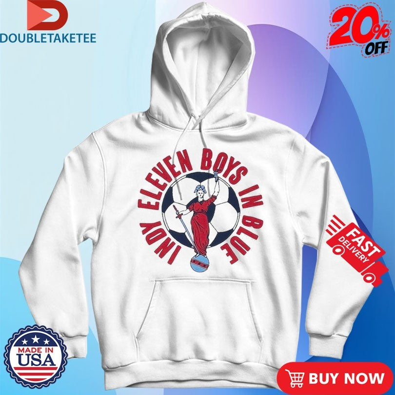 Official Indy Eleven Boys In Blue Liberty Statue Shirts