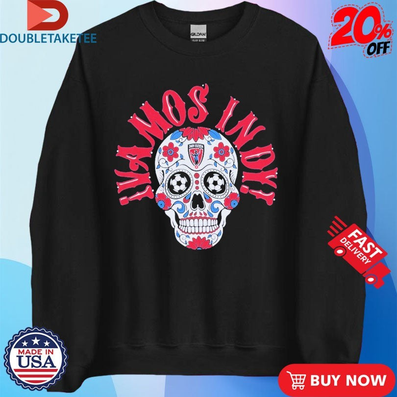 Official Indy Eleven Vamos Skull Shirts