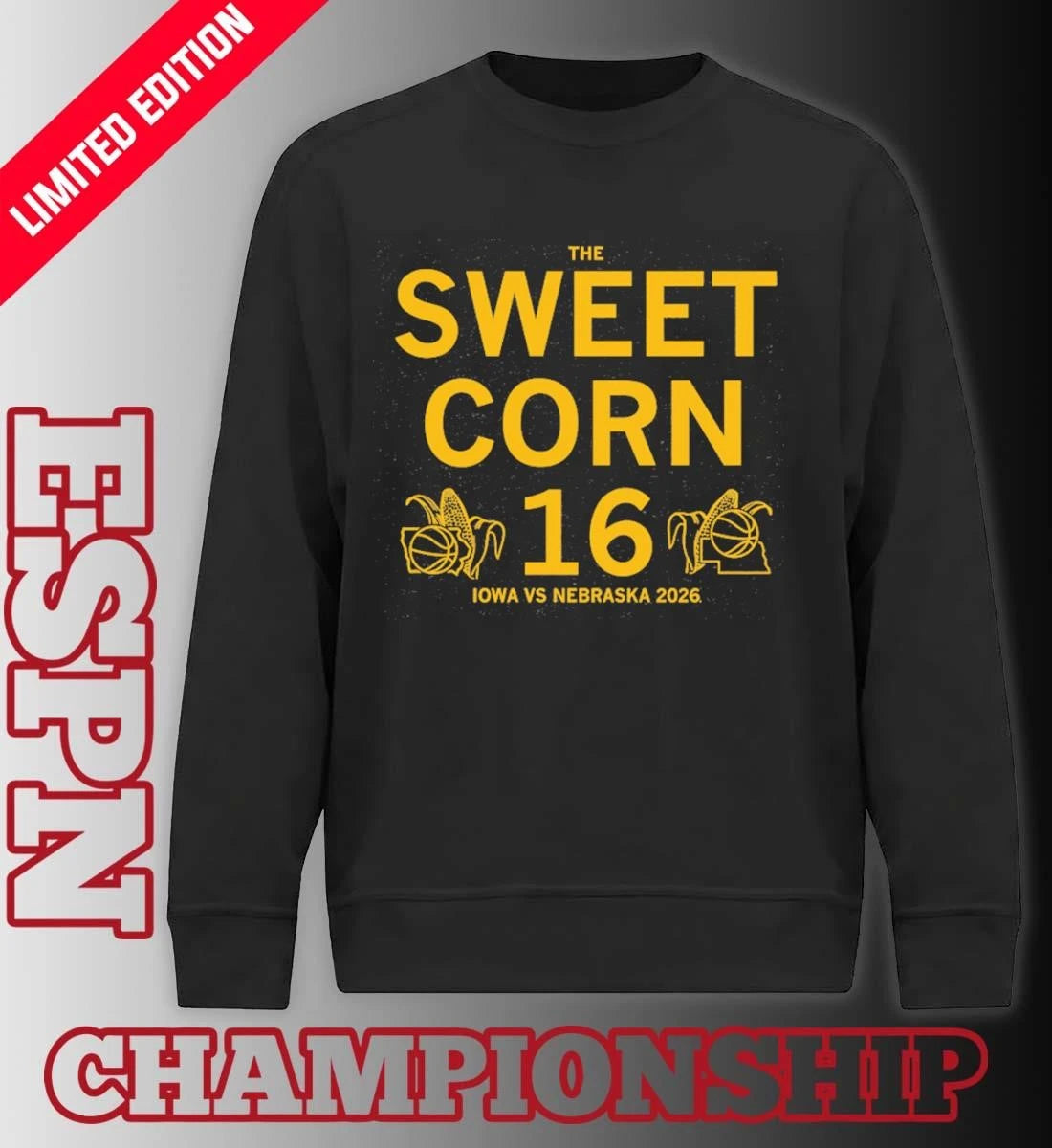 Official Iowa Hawkeyes The Sweet Corn 16 Shirt