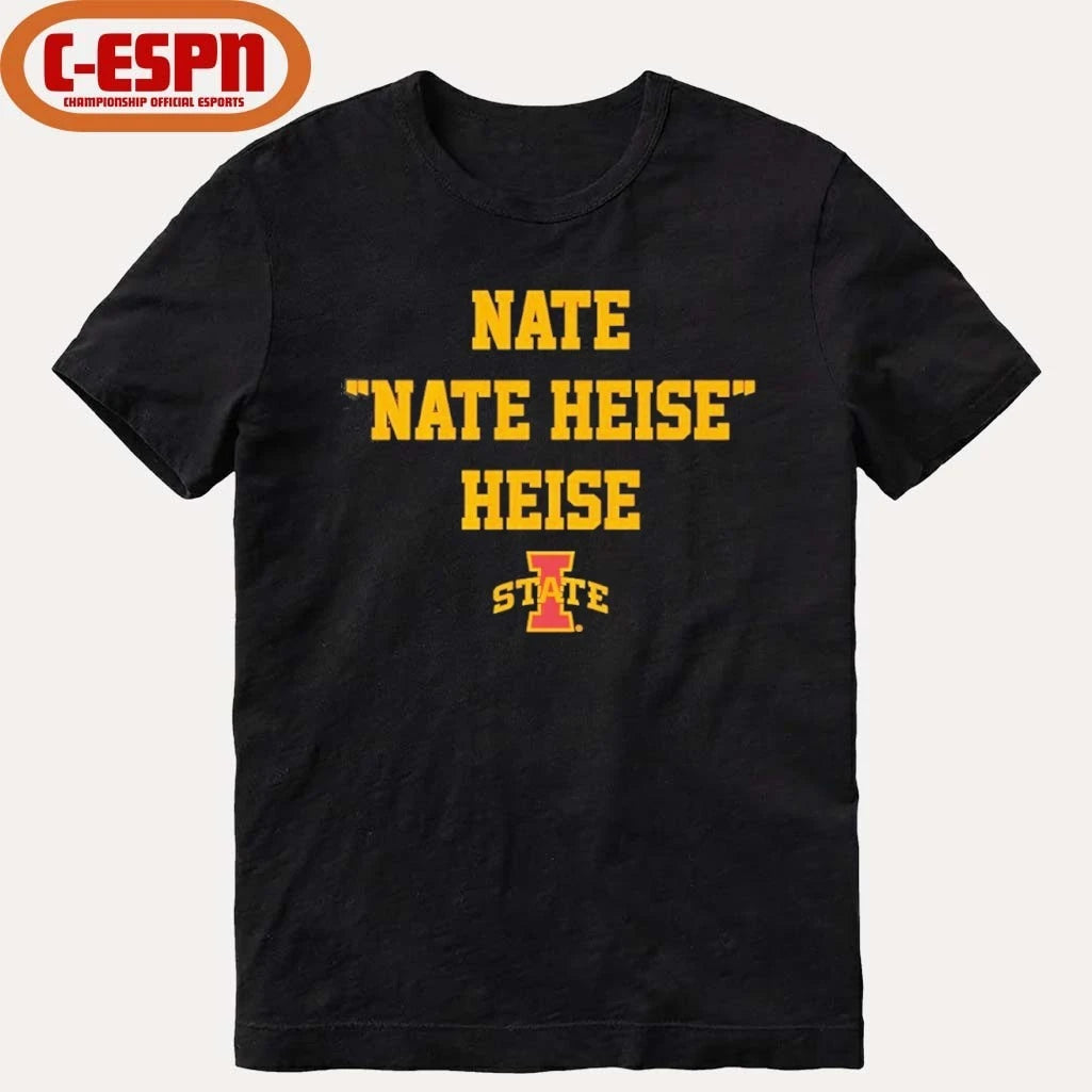 Official Iowa State Cyclones Basketball Nate Nate Heise Heise Shirt