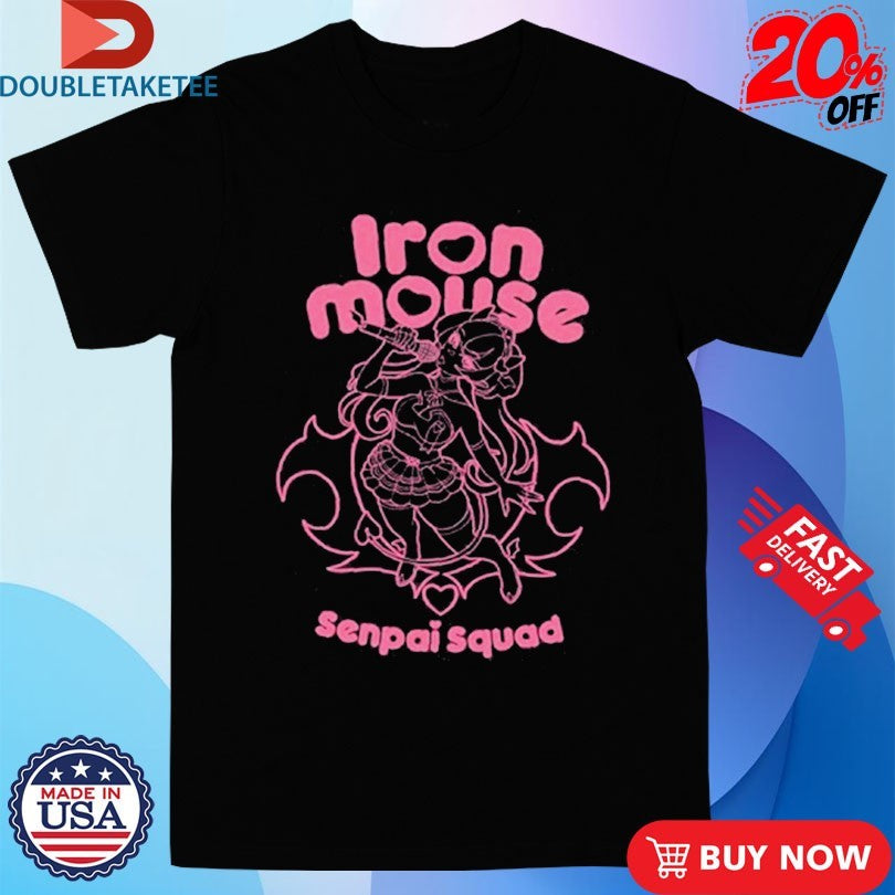 Ironmouse x Senpai Squad Shirts