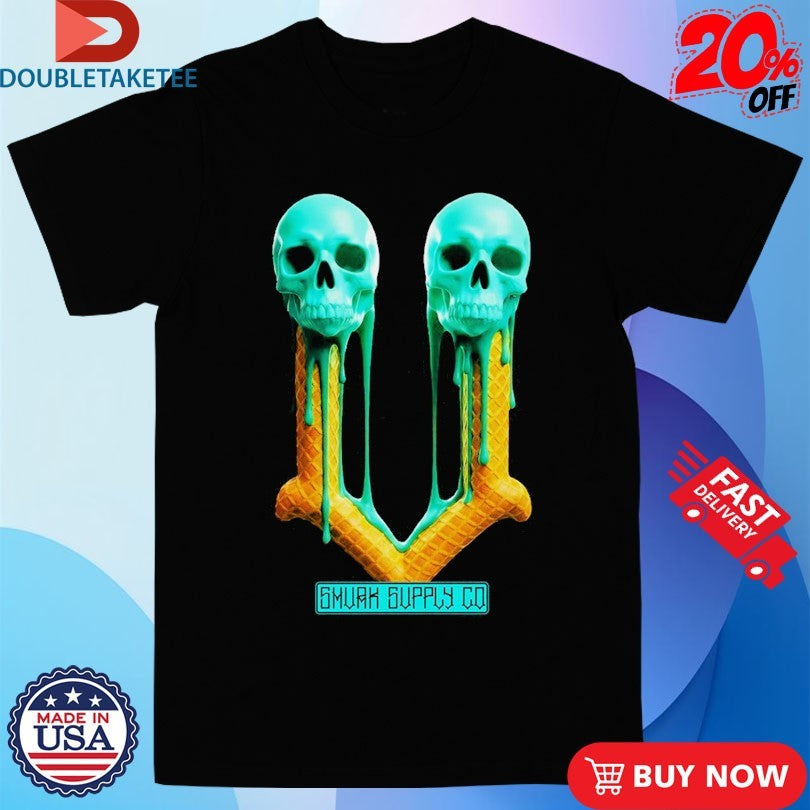Official Iscream 220gsm Ice Cream Skull Shirts