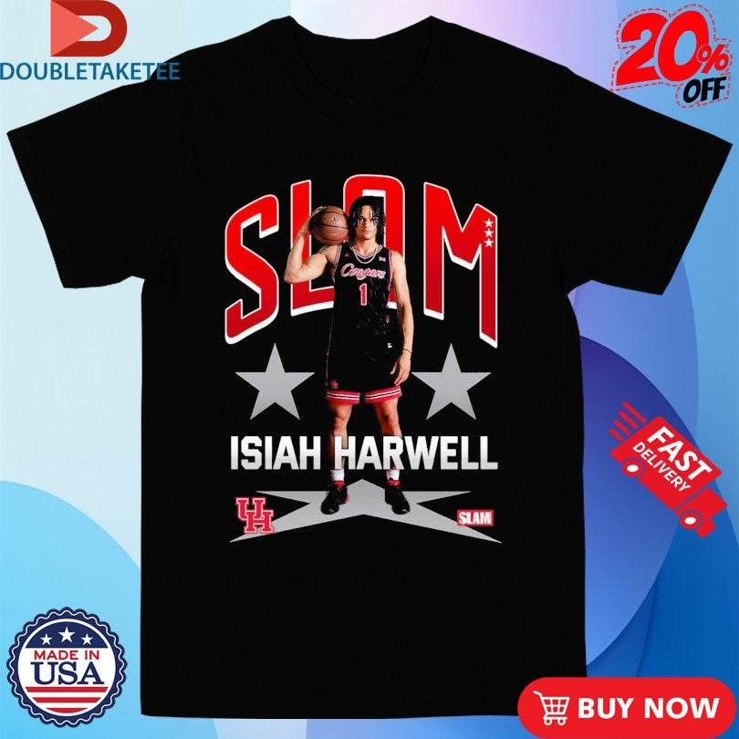 Official Isiah Harwell Slam Remix Houston Cougars Shirts