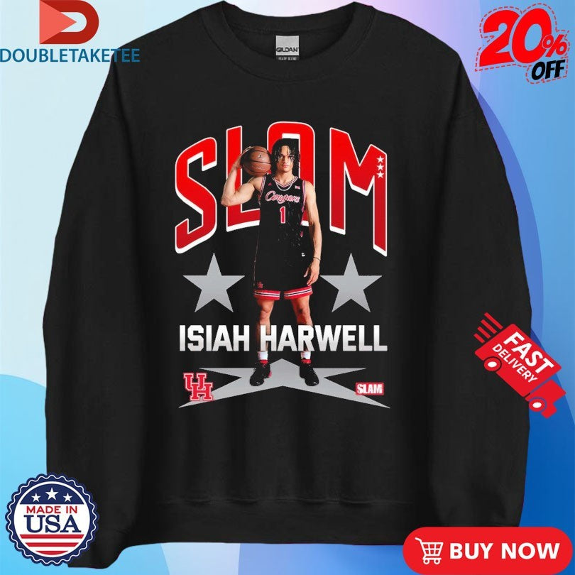Official Isiah Harwell Slam Remix Houston Cougars Shirts