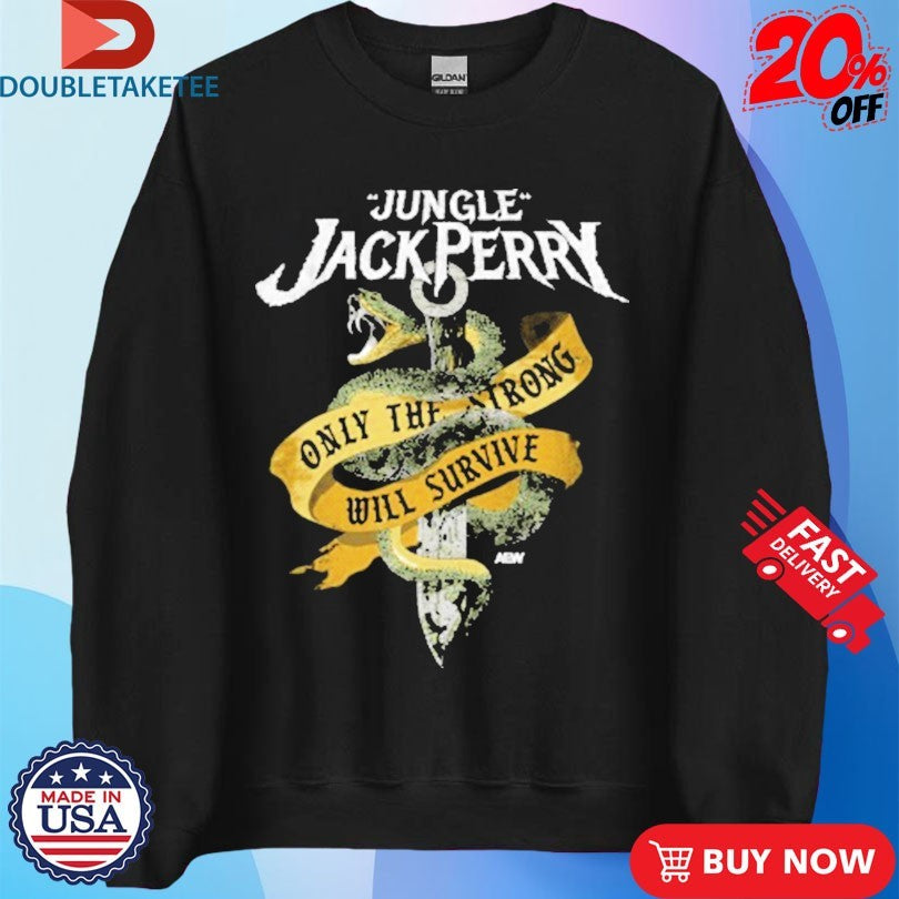 Official Jack Perry Only The Strong Survive AEW Shirts
