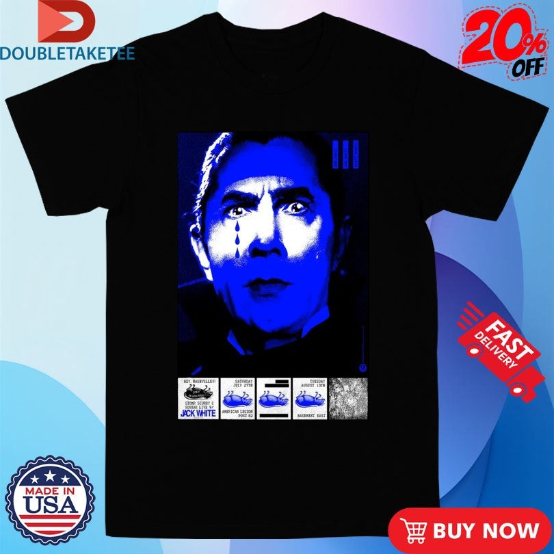 Official Jack White In Detroit MI On Nov 27 2025 Shirts