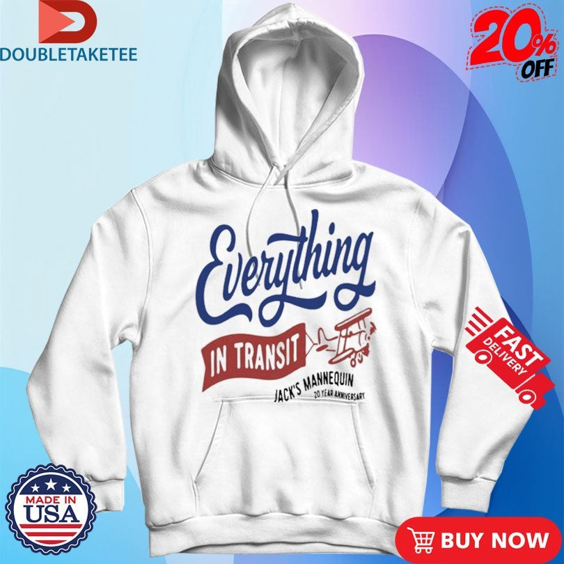 Official Jack’s Mannequin Everything In Transit 20 Year Anniversary Shirts