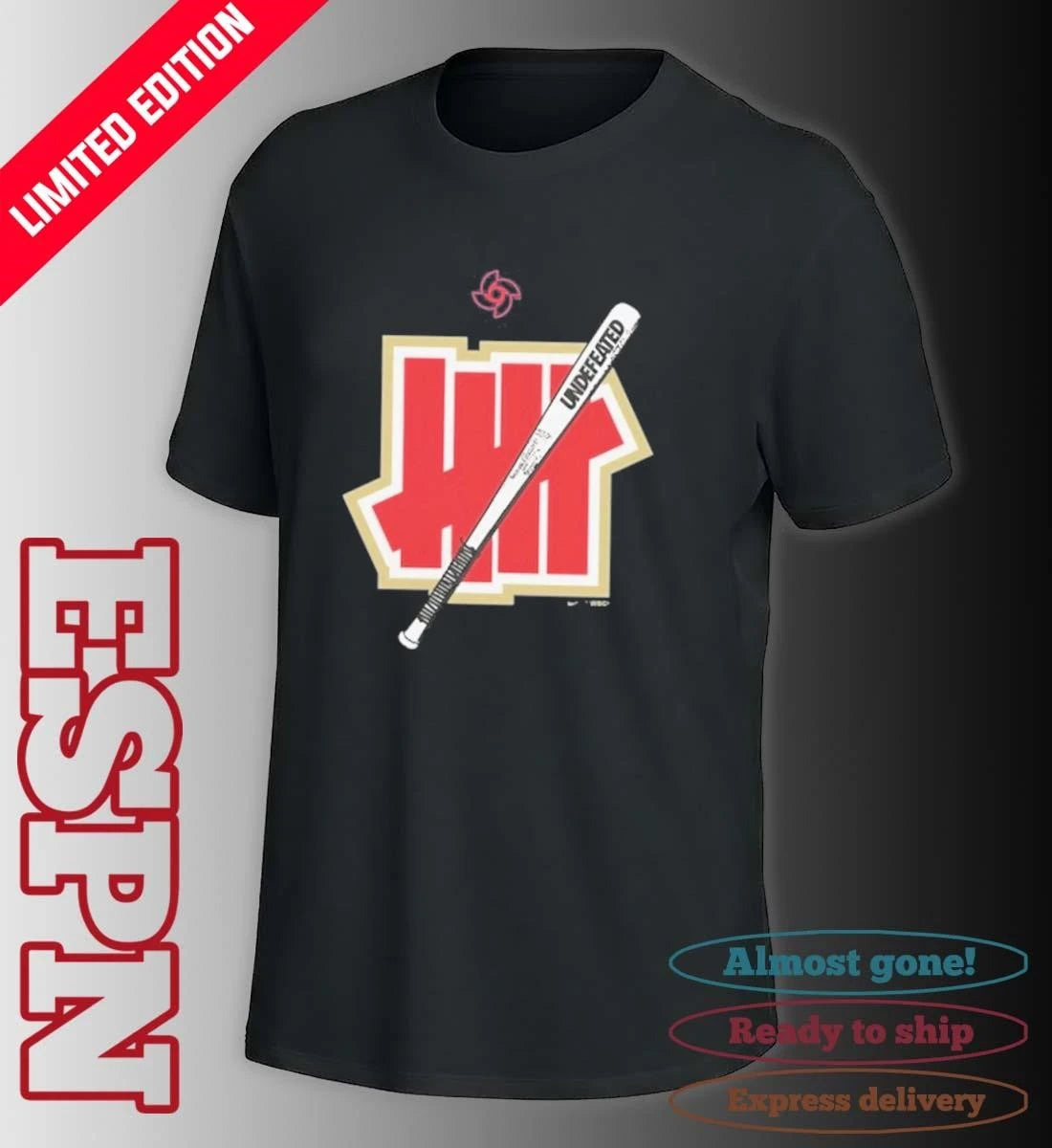 Official Japan Baseball 2026 World Baseball Classic Undefeated Logo Shirt