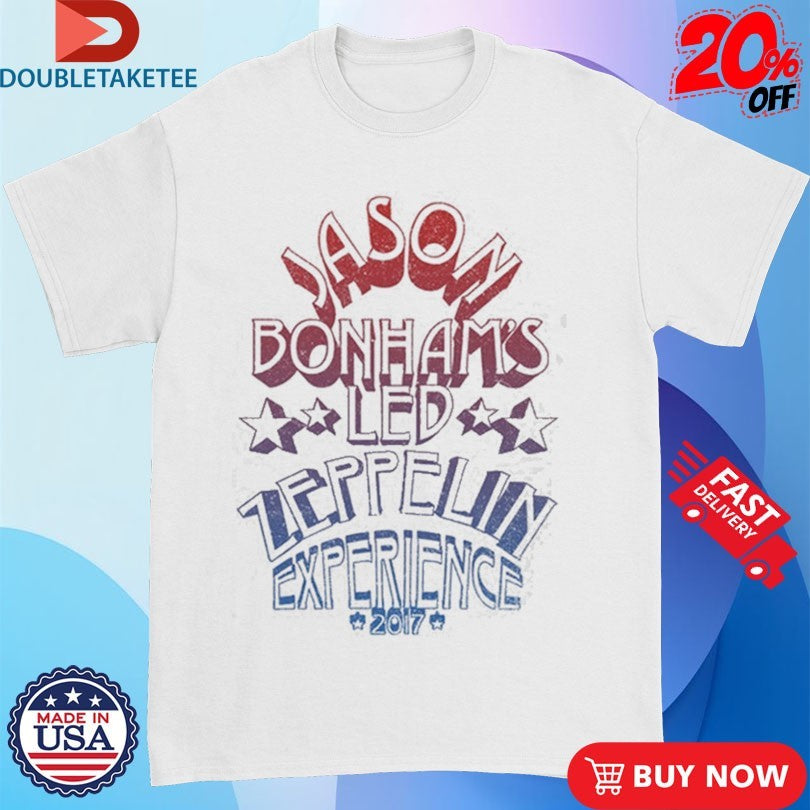 Official Jason Bonham Experience 2017 Stack Shirts