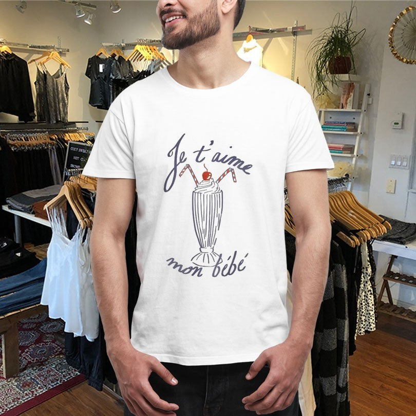 Official Je T’aime Mon Bebe Cherry On Top Shirts
