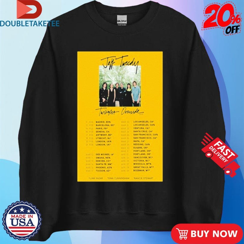 Official Jeff Tweedy Twilight Override Tour 2026 Shirts
