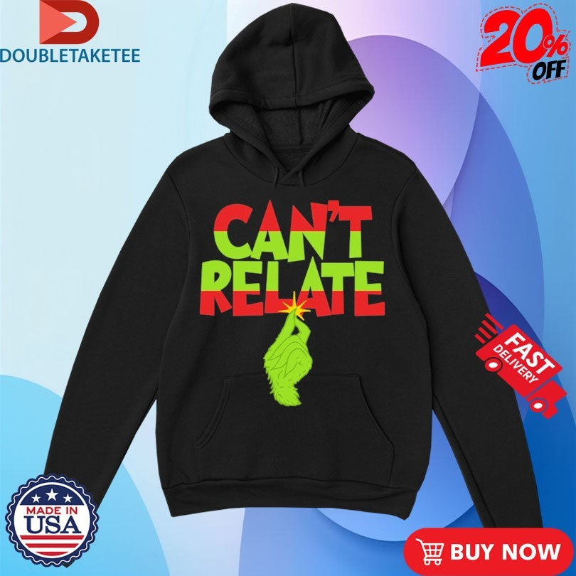 Official Jeffree Star Cosmetics Can’t Relate The Grinch Shirts
