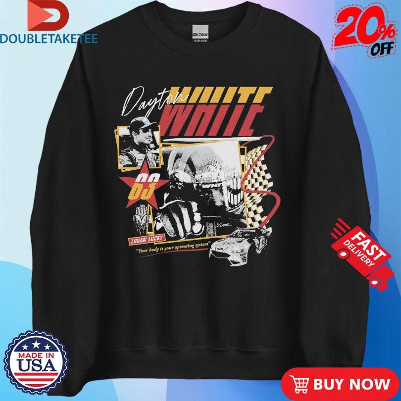 Official Jes Sheldon Dayton White Logan Lucky Your Body Is Your Operating System Shirts