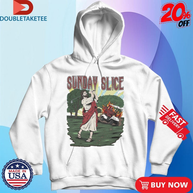 Official Jesus Golfed Sunday Slice Satan Shirts