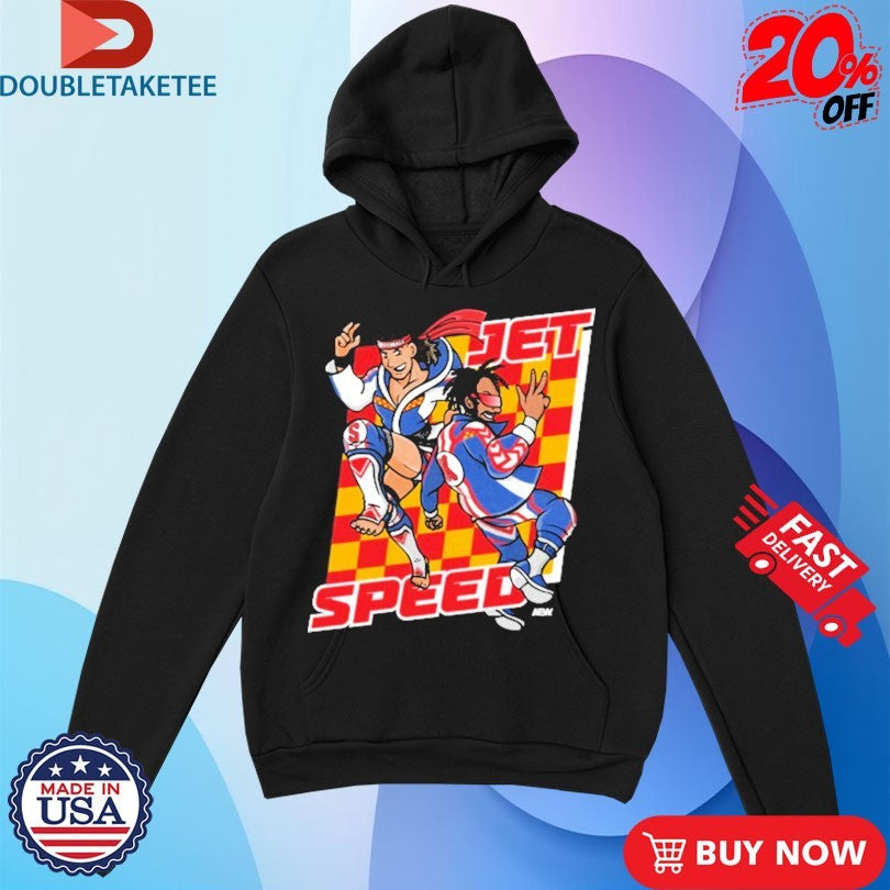 Official JetSpeed Mach 1 AEW Shirts