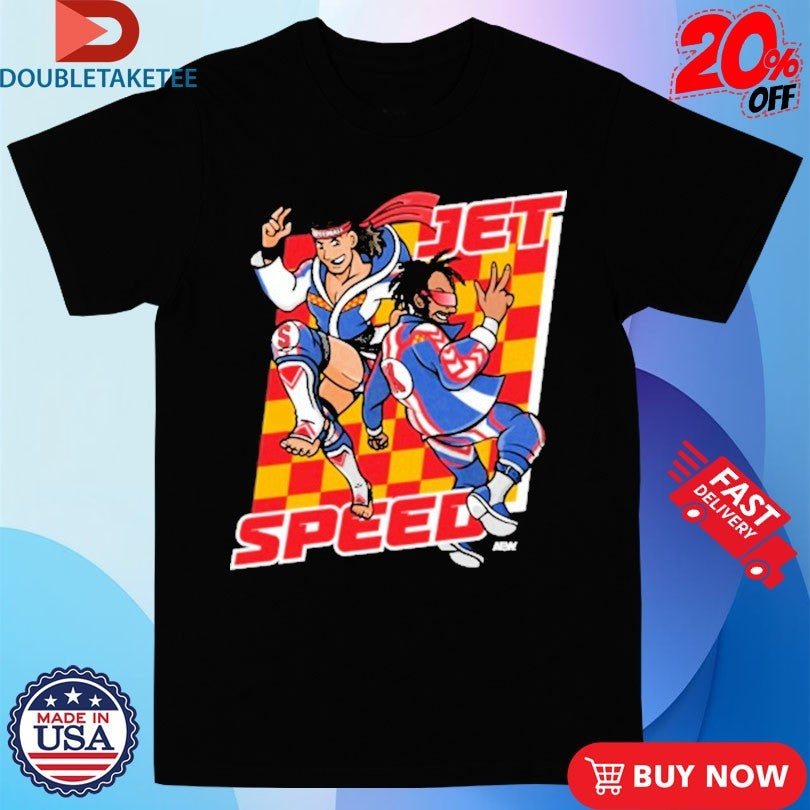 Official JetSpeed Mach 1 AEW Shirts