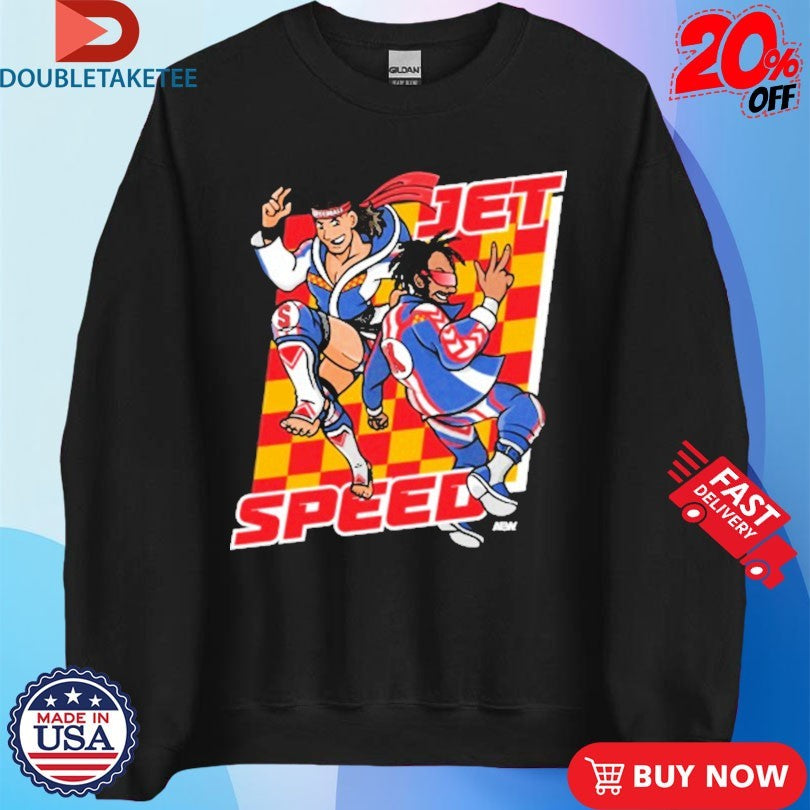 Official JetSpeed Mach 1 AEW Shirts
