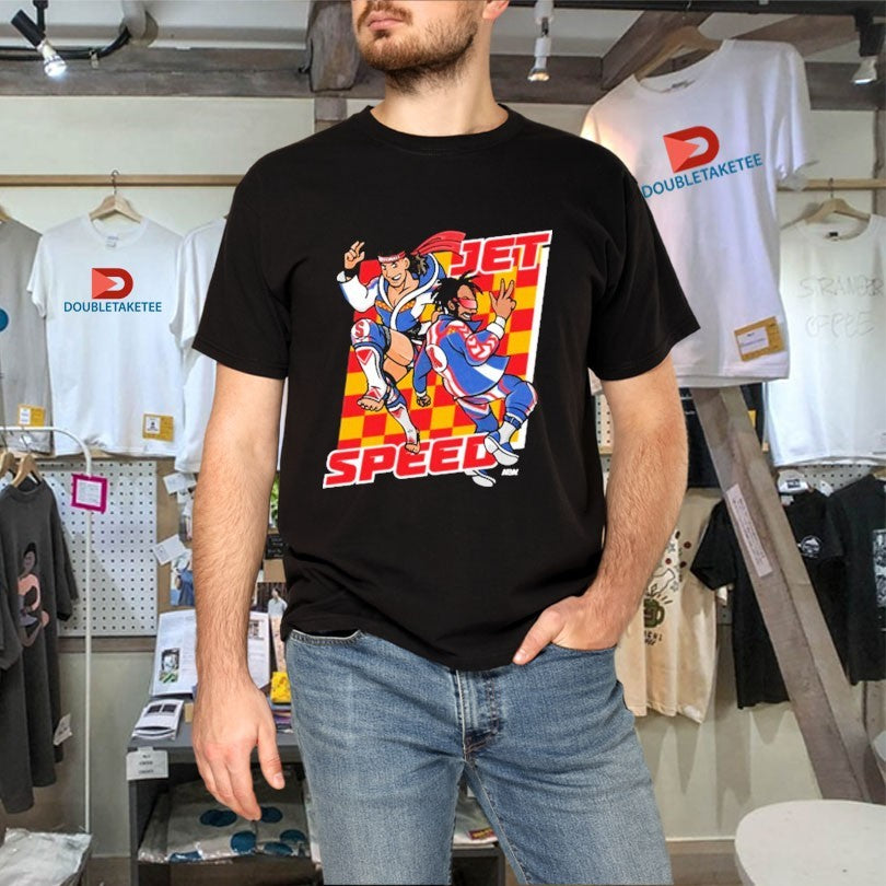 Official JetSpeed Mach 1 AEW Shirts